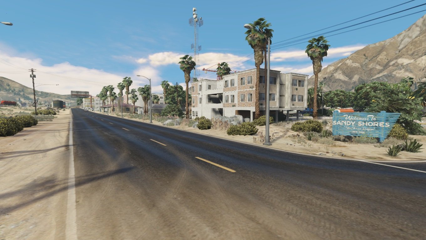Sandy Shores Enhancement Gta 5 Mods
